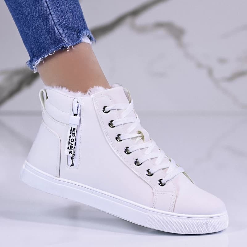 Ежедневни дамски боти B3113-3 White