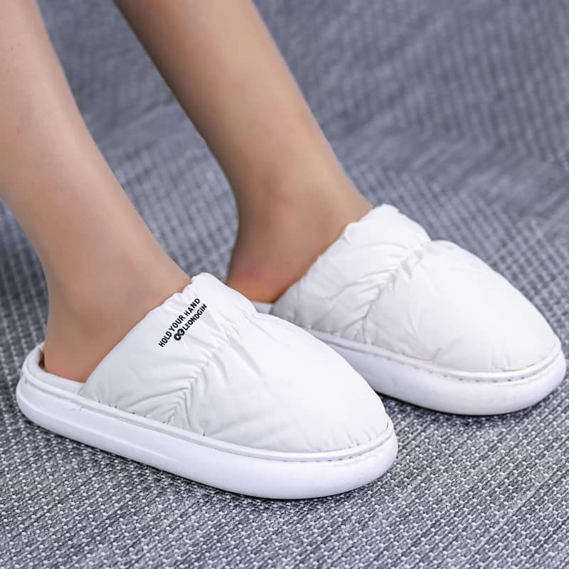 Дамски пантофи 8313 White