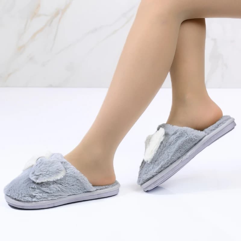 Дамски пантофи 8003 gray
