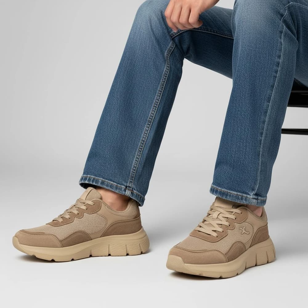 Мъжки маратонки  M20028-3 Khaki