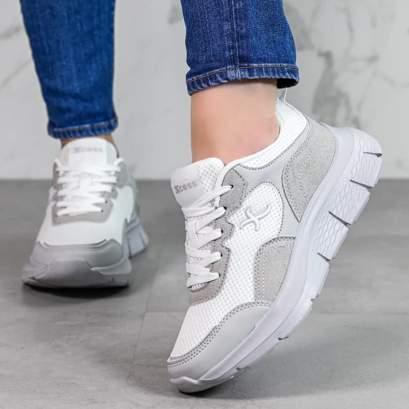 Спортни маратонки D20029-2 White/Grey