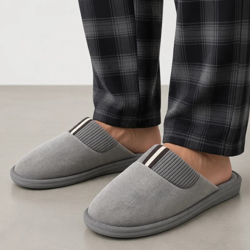 Мъжки пантофи M53004 Grey