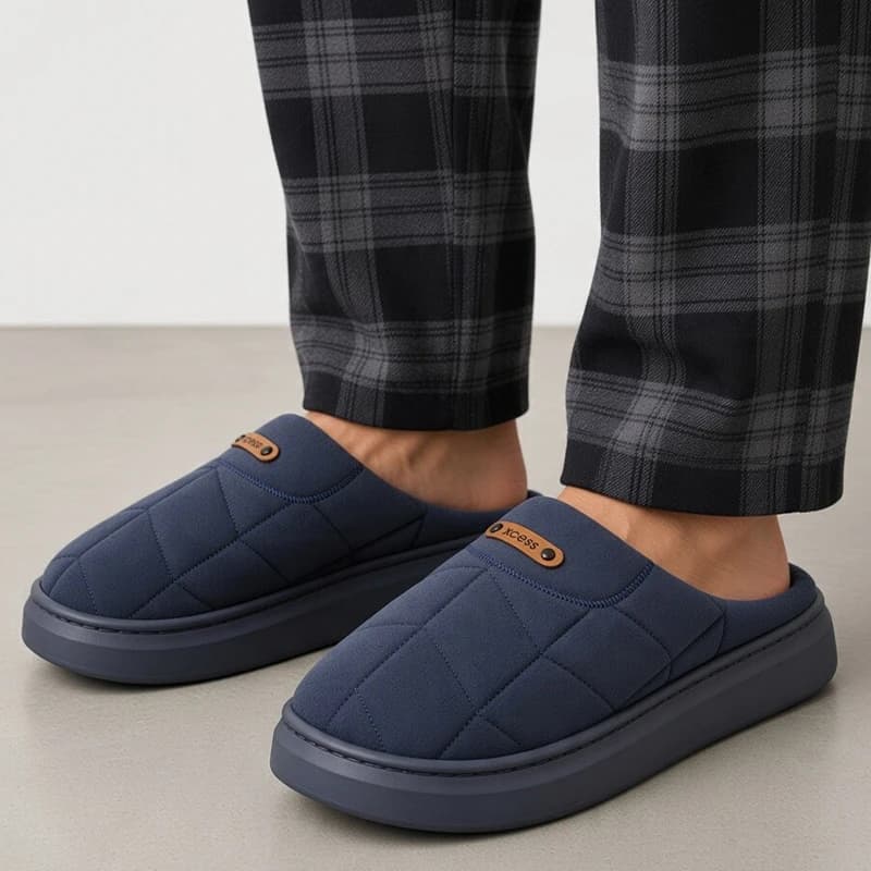 Мъжки пантофи G53001 Blue