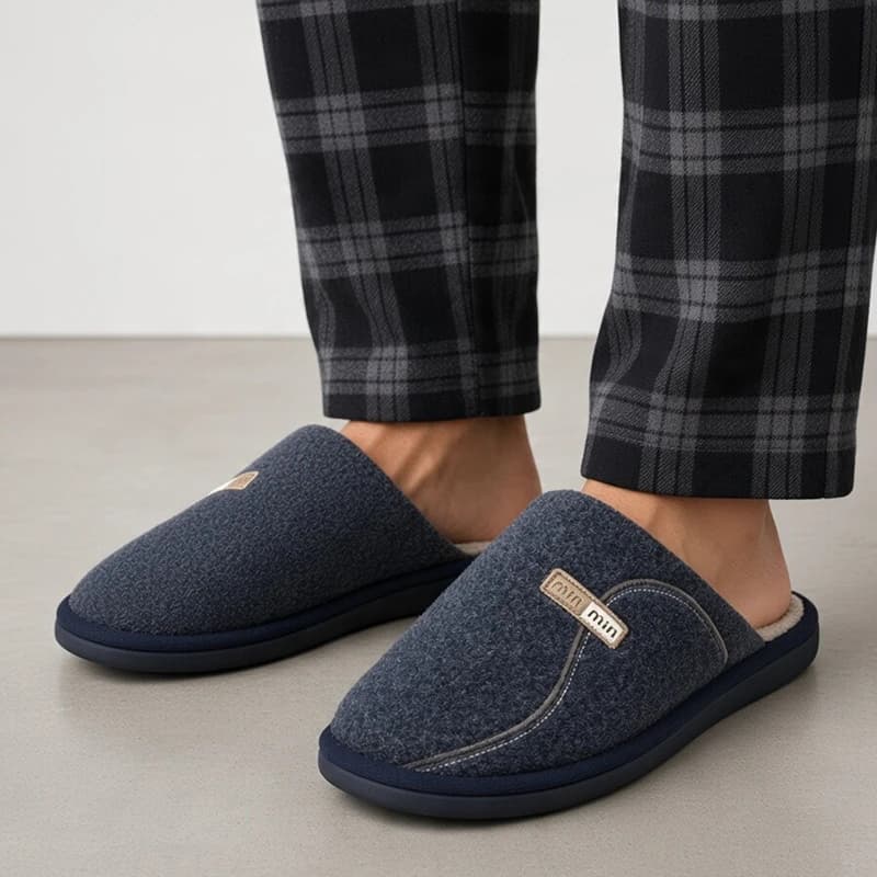 Мъжки пантофи M50024 Blue