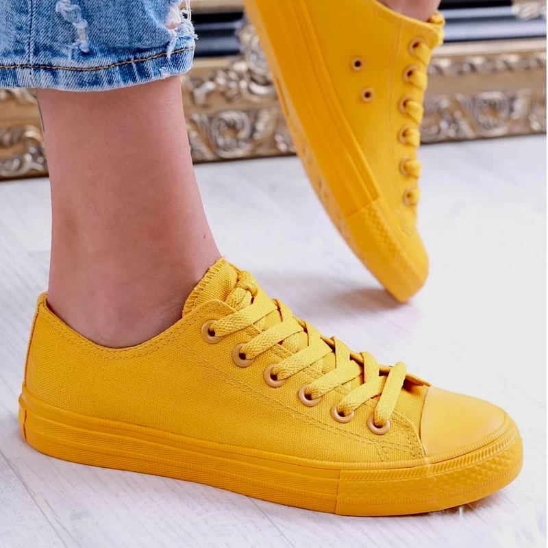 Ежедневни дамски обувки  163268 Yellow