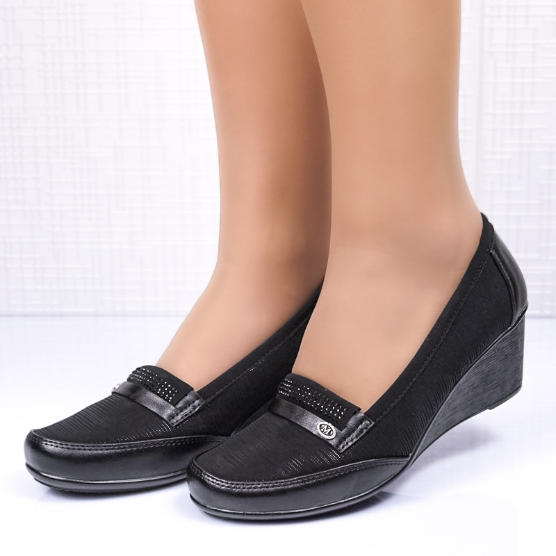 Обувки 6023-1 Black velo