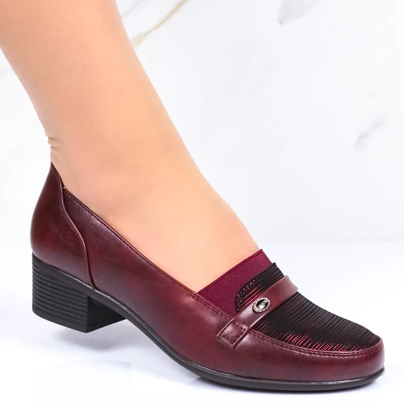 Обувки 8891-4 wine red