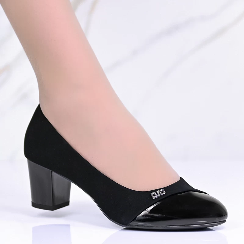 Елегантни дамски обувки A4301-1 Black