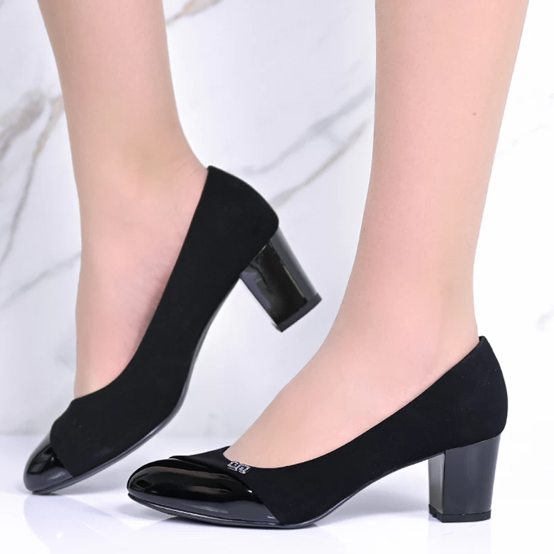 Елегантни дамски обувки A4301-1 Black