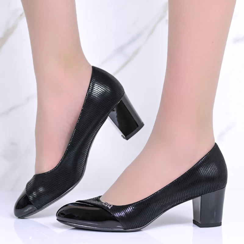 Елегантни дамски обувки A4306-1 Black