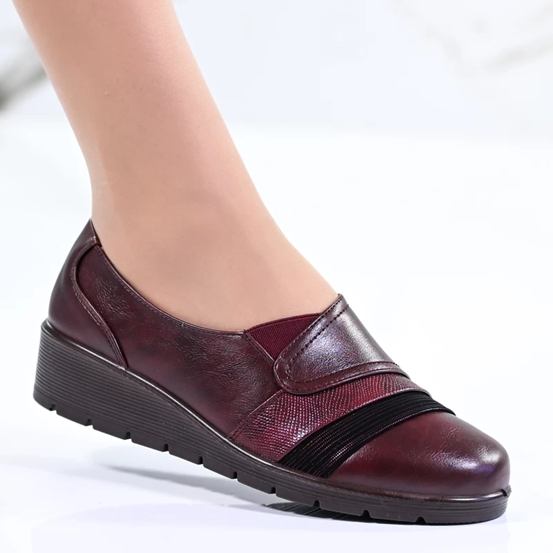 Обувки A2336-2 Wine red