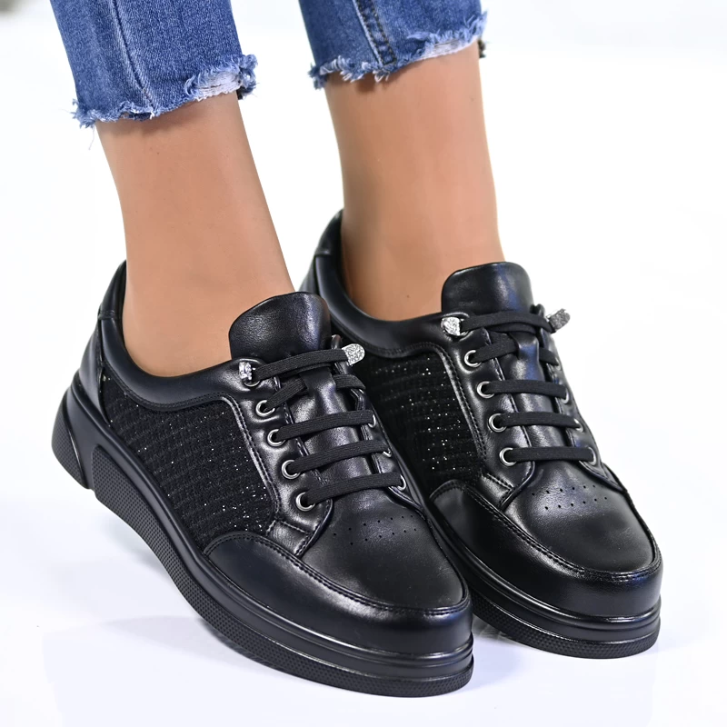 Ежедневни дамски обувки  A2320-1 Black
