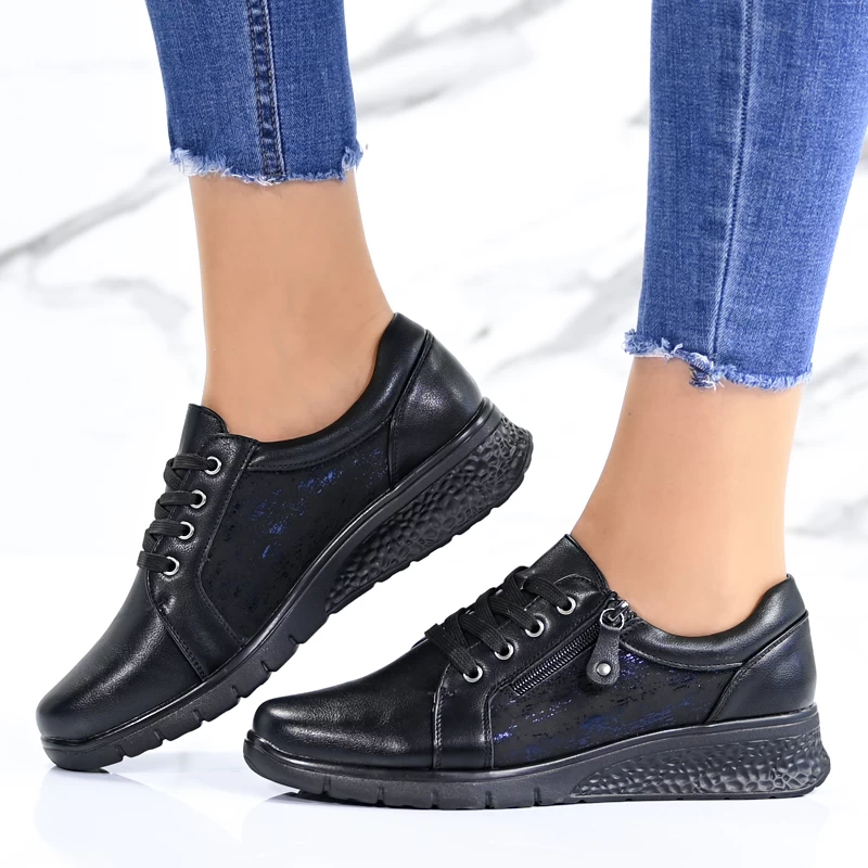 Ежедневни дамски обувки  A2330-1 Black