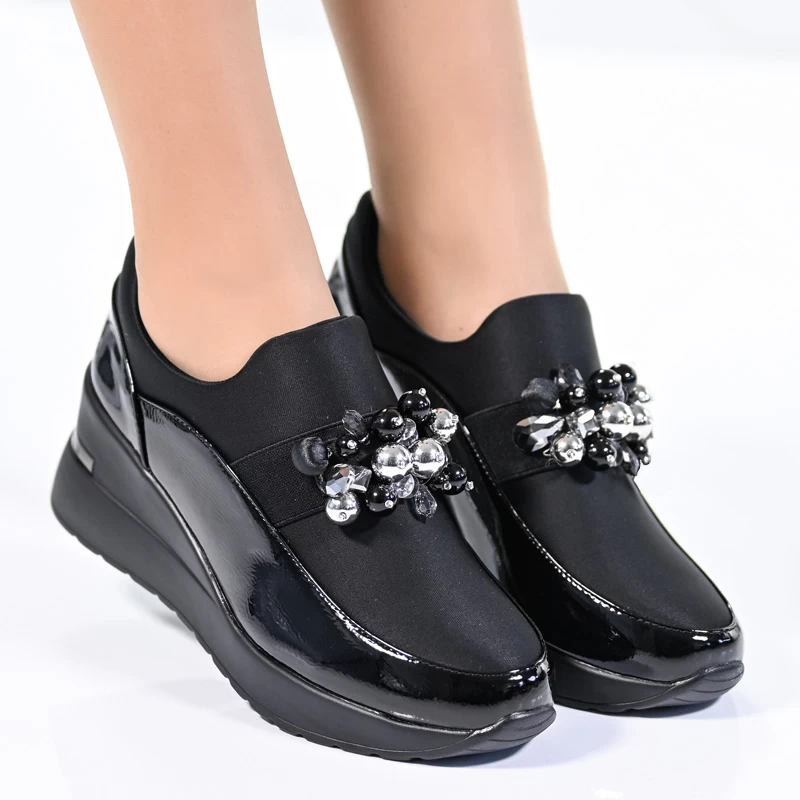 Ежедневни дамски обувки  A4332-2 Black