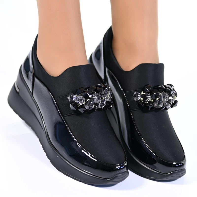 Ежедневни дамски обувки  A4332-3 Black