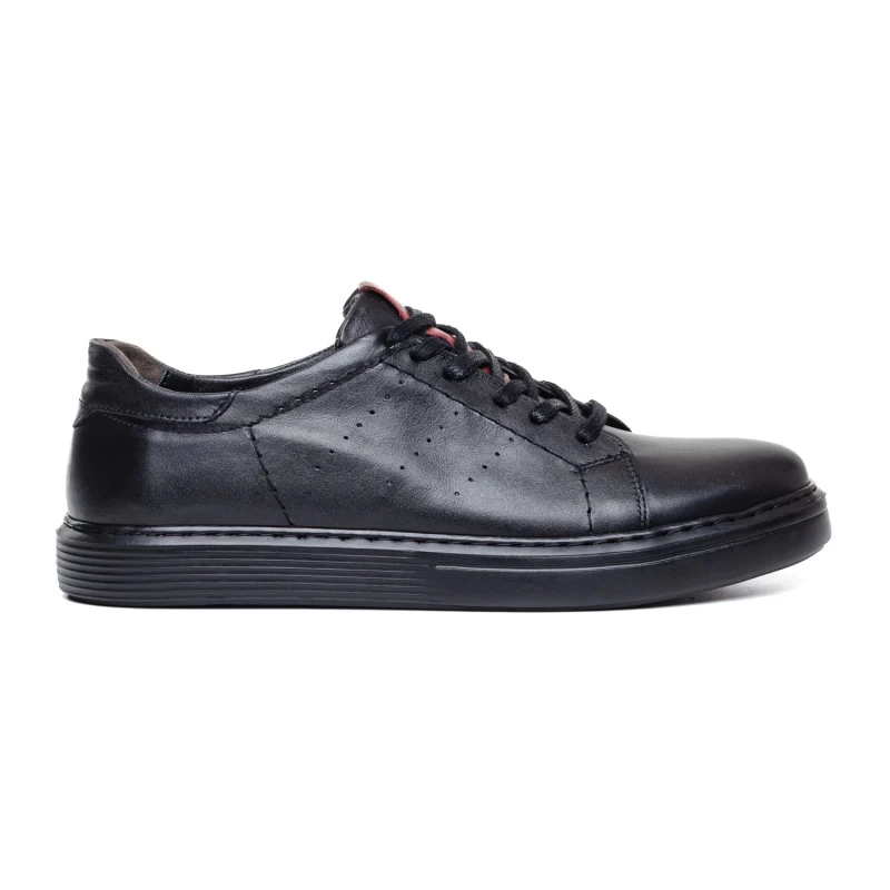 Обувки естествена кожа 656011 Black