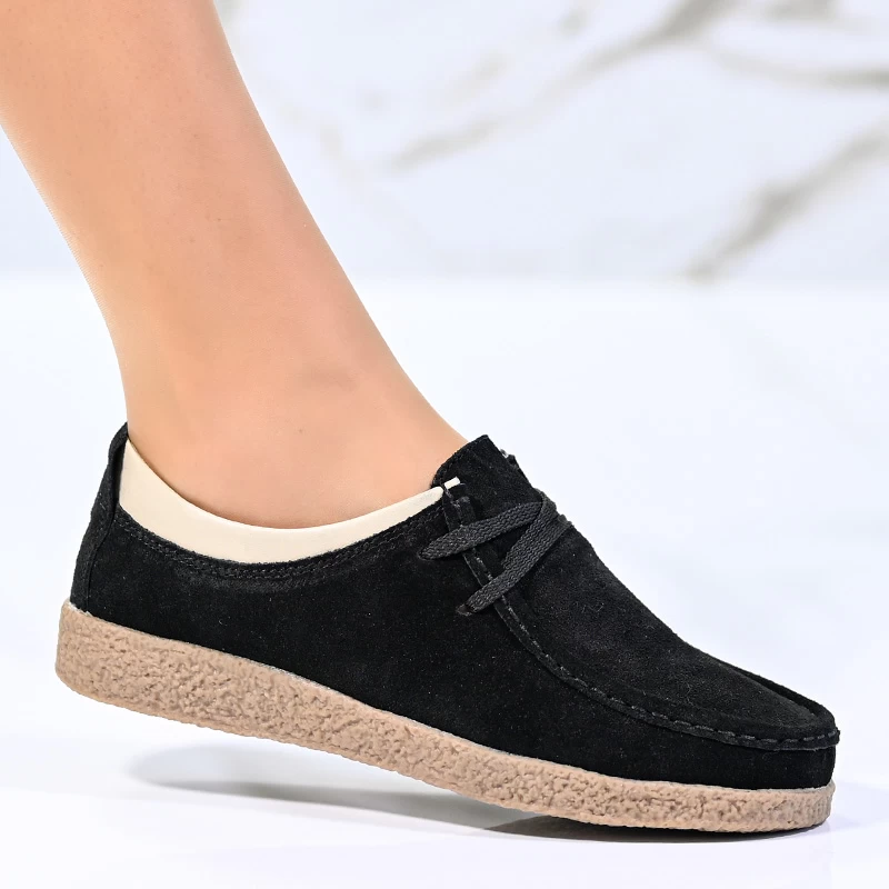 Обувки 186004 Black/beige