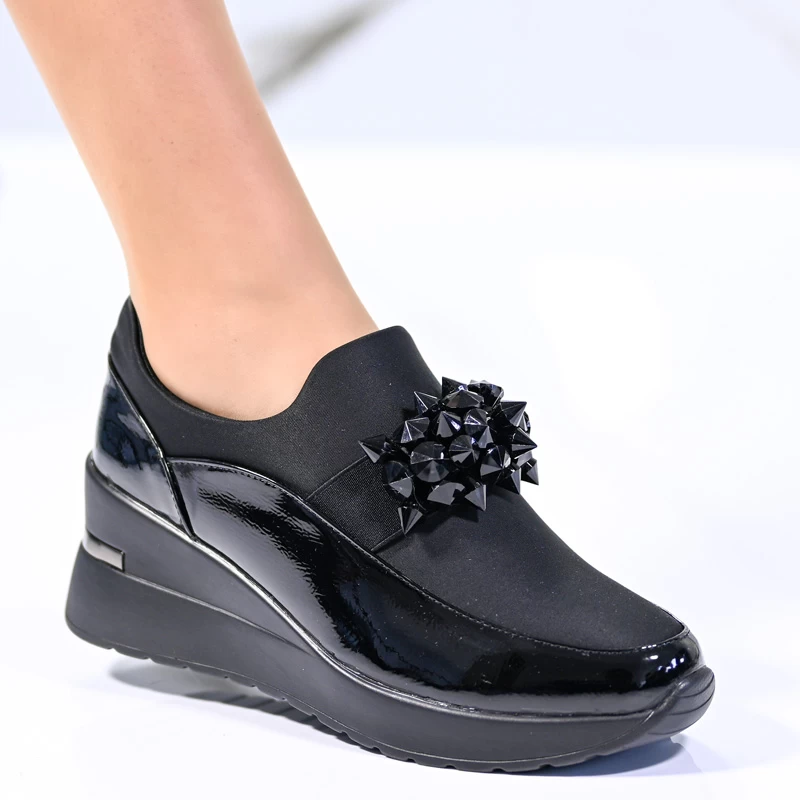 Ежедневни дамски обувки  A4332-1 Black