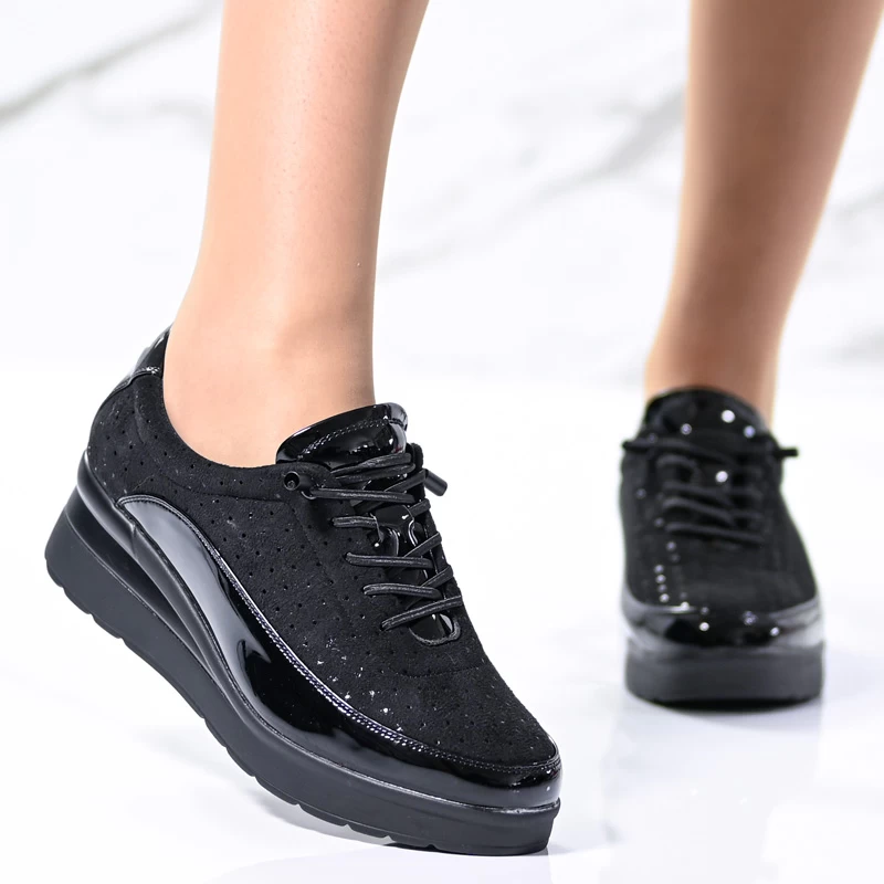 Ежедневни дамски обувки  A2363-1 Black