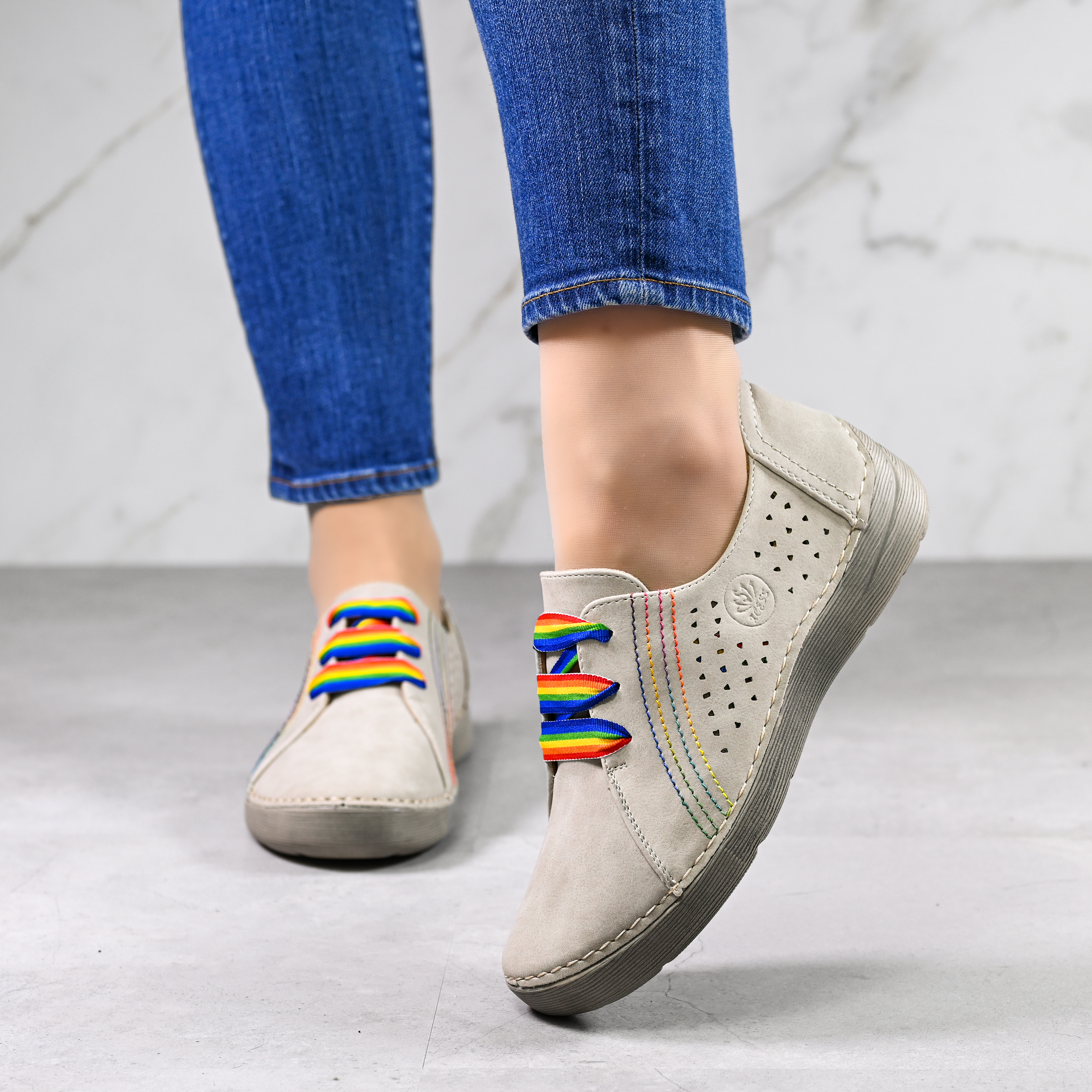 Ежедневни дамски обувки  A18151-3 Beige