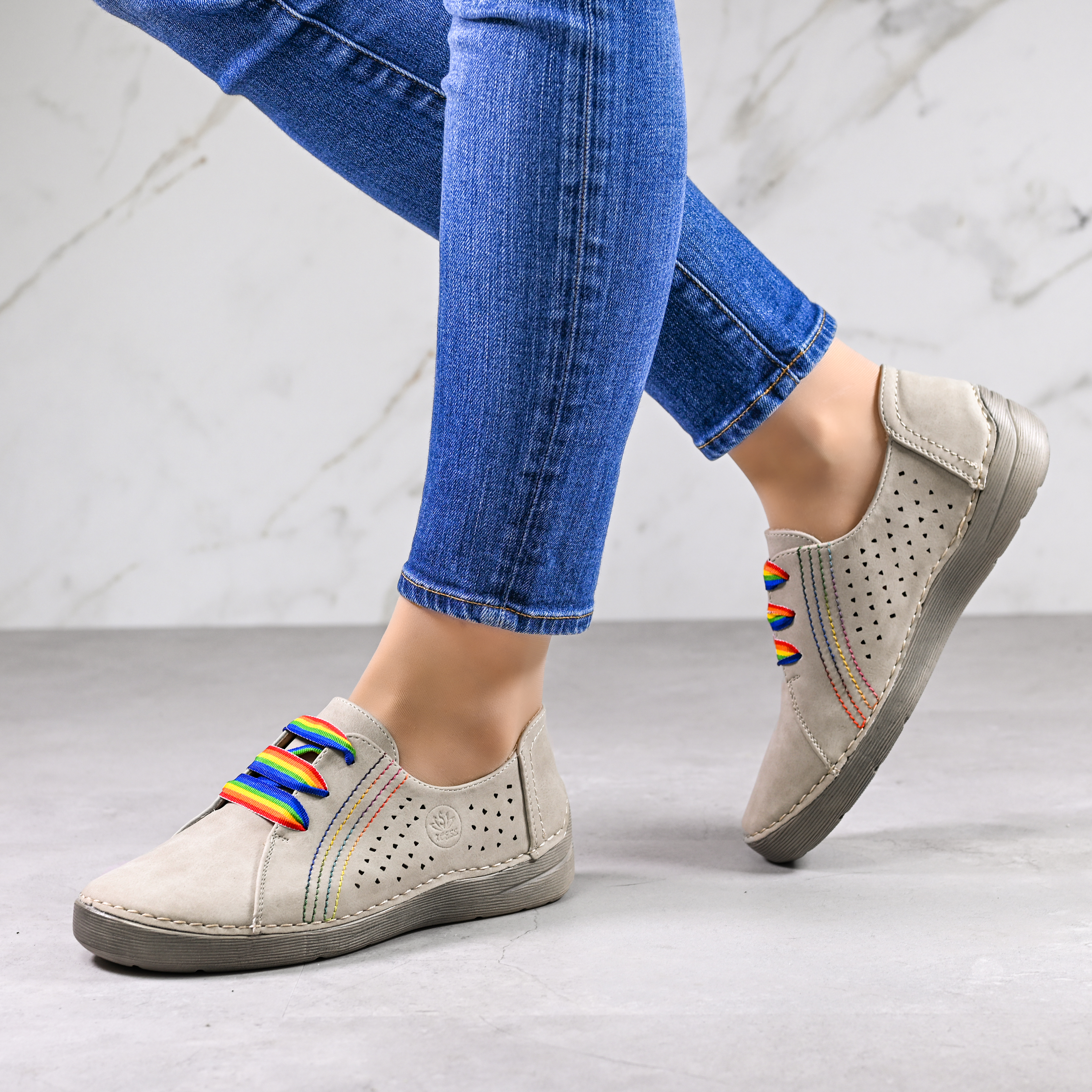 Ежедневни дамски обувки  A18151-3 Beige